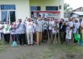 Warga Medan dan Usbat Ganjar Kompak Bersihkan Lingkungan untuk Cegah Banjir