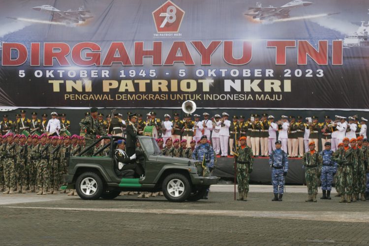 Perayaan HUT TNI Ke-78 di Medan