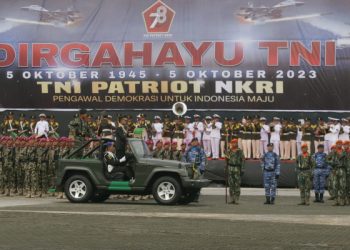 Perayaan HUT TNI Ke-78 di Medan