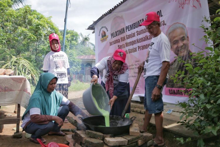 Mak Ganjar Sumut Wujudkan Semangat Ganjar Pranowo untuk Majukan UMKM di Daerah