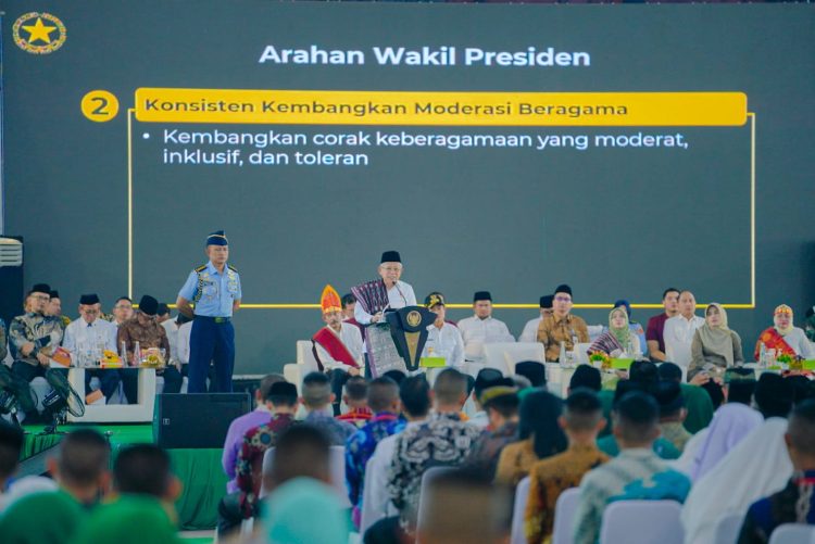 Bobby Nasution Bersama Wapres Ma’ruf Amin Hadiri Ikrar Merajut Keberagaman Nusantara