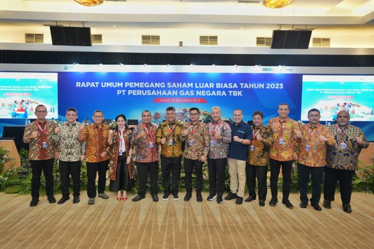 Gelar RUPSLB, PGN Resmi Tetapkan Pengurus Baru Perseroan