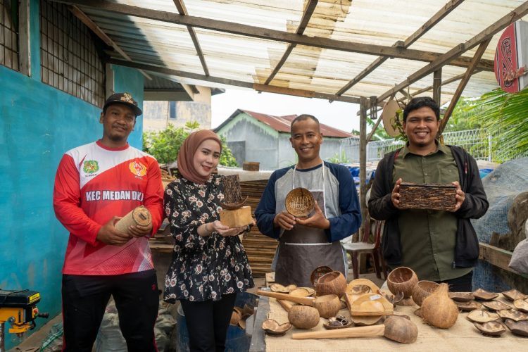 Pondok Kelapa Coco and Art, UMKM Medan Yang Manfaatkan Limbah Untuk Handycraft