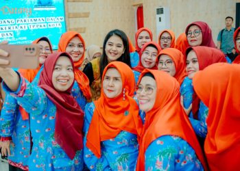 Ny Kahiyang Ayu Terima Kunjungan Rombongan TP PKK Kabupaten Padang Pariaman