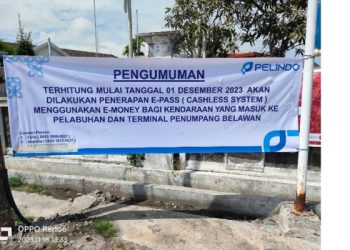 Pelabuhan Belawan Go Cashless: Layanan e-Card Berlaku 1 Desember 2023