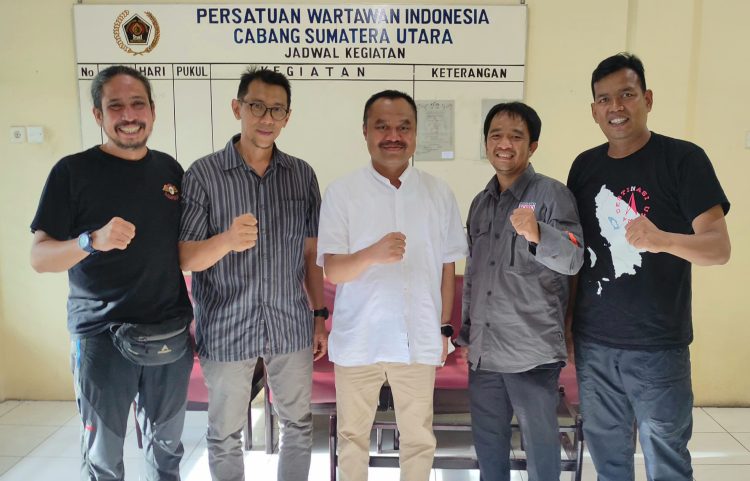 Pererat Silaturahmi dan Kolaborasi, PFI Medan Berkunjung Ke Kantor PWI Sumut