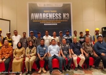 Pelindo Cabang Tanjung Balai Asahan Gelar Awareness K3 dan Beri APD untuk TKBM Pelabuhan Teluk Nibung
