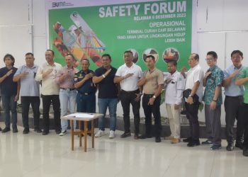 Pelindo Belawan Laksanakan Safety Forum Pengoperasian Terminal Curah Cair yang Aman untuk Lingkungan Hidup yang Lebih Baik