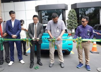 PLN Dan Pemko Medan Dukung Penambahan Infrastruktur Kendaraan Listrik di Le Polonia Hotel