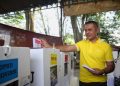 Usai Gunakan Hak Suara, Ijeck Yakini Pemilu Berjalan Aman