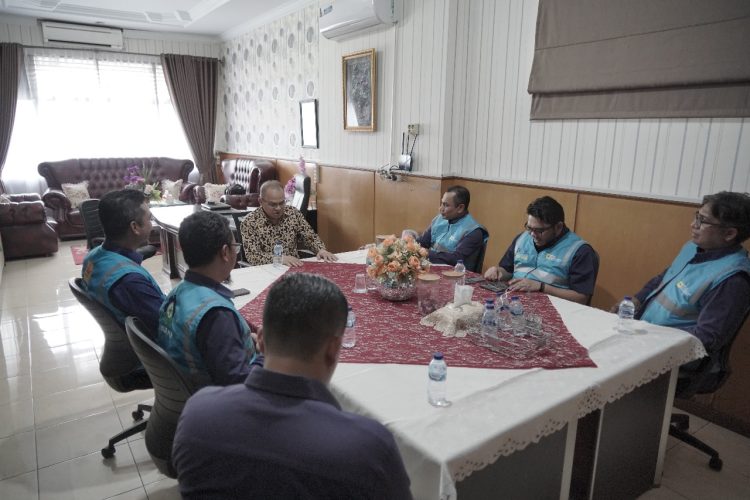 Pastikan Kebutuhan Listrik Pemilu 2024, GM PLN Kunjungi KPU Provinsi Sumatera Utara