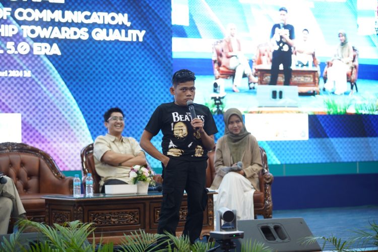 Intelect Fest Perpustakaan UMSU, Joel dan Wanda Wandow “Roasting” Mahasiswa
