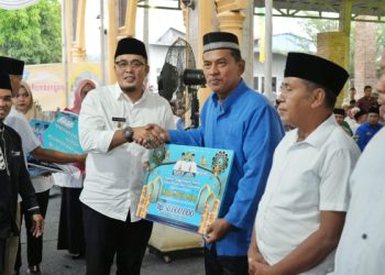 Pemko Medan Salurkan Bantuan Rp50 Juta Untuk Pembangunan Masjid
