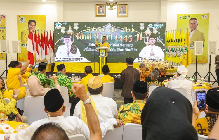 DPD Golkar Sumut Gelar Halalbihalal, Ijeck: Perjuangan Belum Usai, Masih Ada Pilkada