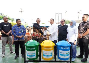 SPMT Edukasi Pilah Pilih Sampah di SMAS Hang Tuah Belawan