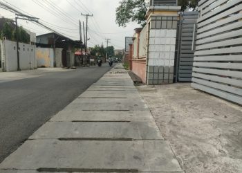Saluran Drainase dan Pengaspalan Jalan Bahagia Selesai, Warga Mengaku Puas dan Merasakan Manfaatnya