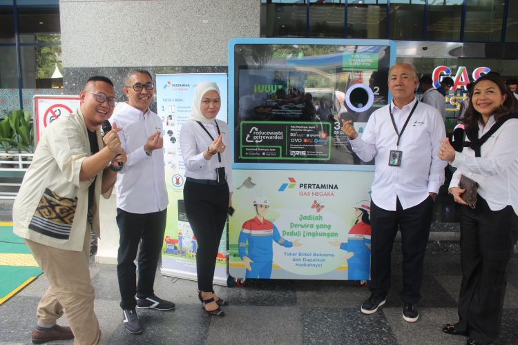 PGN Luncurkan RVM Plasticpay di HUT PGN ke-59, Dukung Program Dekarbonisasi NZE 2060