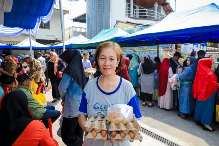 Harga Terjangkau, Gerakan Pangan Murah Pemko Medan Disambut Antusias Masyarakat