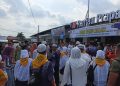 KAI Divre I Sumut Kembali Layani Rombongan Jemaah Haji Kabupaten Labuhanbatu dengan Kereta Api