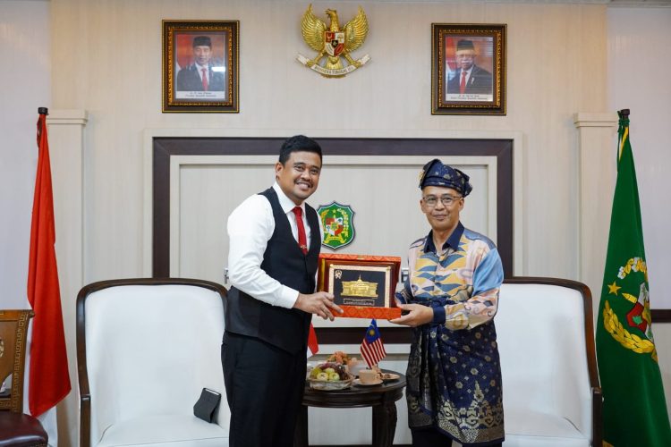 Wali Kota Medan Terima Kunjungan Datuk Bandar Majlis Bandaraya Kuantan