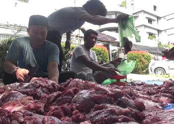 Wakapolda Sumut Sumbangkan Sapi Seberat 350 Kilogram Kepada Wartawan