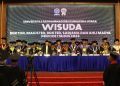 UMSU Wisuda 1.943 Lulusan Berprestasi, PP Muhammadiyah: Cukup Membanggakan