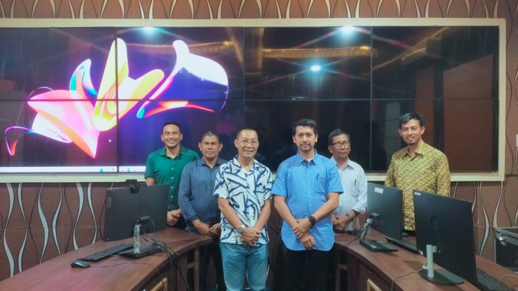 Diskominfo Kota Langsa Terima Kunjungan Kepala LPP RRI Lhokseumawe