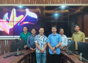 Diskominfo Kota Langsa Terima Kunjungan Kepala LPP RRI Lhokseumawe