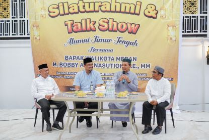 Bobby Nasution Buka Peluang Selebarnya Alumni Timur Tengah Bantu Pembangunan Kota