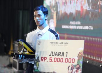 Santri asal Lhokseumawe Bikin Pongki Barata Terpukau, Juara di AMANAH Singing Competition 2024