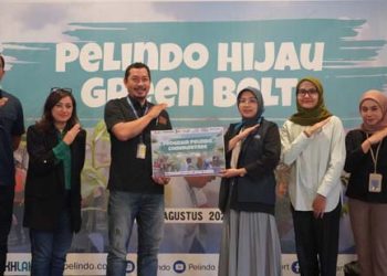 Sambut HUT RI ke-79 PTP Nonpetikemas Ikut Serta Pelindo Group dalam Penghijauan Lingkungan Pelabuhan