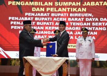 Masa Tugas Pj Walikota Langsa Syaridin Kembali Diperpanjang