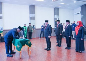 4 Pejabat Tinggi Pratama Pemko Medan Dilantik, Jalankan Tugas & Tanggung Jawab Sesuai Tupoksi, Jangan Korupsi!
