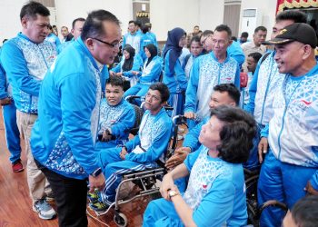 Plt Wali Kota Medan Janjikan Bekerja di Pemko Medan Bagi Atlet NPC Kota Medan Yang Berprestasi