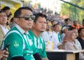 Nobar di Pakam, Prof Ridha dan Rani Rindukan PSMS Main di Rumah Sendiri