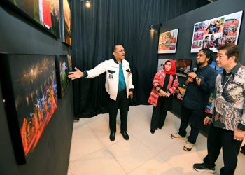 PB PON XXI Wilayah Sumut Gelar Pameran Foto Saujana Arena Drama