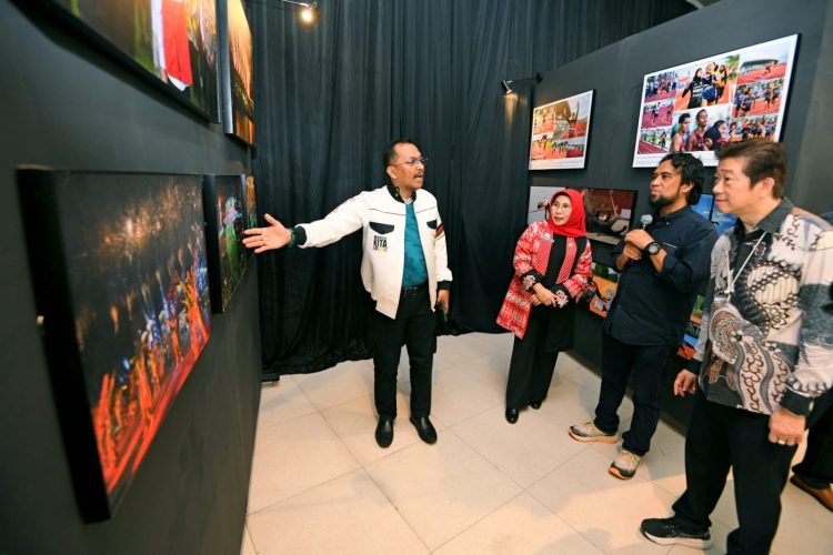 PB PON XXI Wilayah Sumut Gelar Pameran Foto Saujana Arena Drama