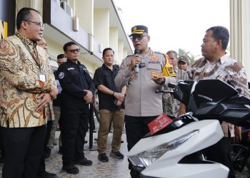 Hadiri Pemusnahan Barang Sajam dan Pengembalian Sepeda Motor Hasil Pencurian, Ini Kata Plt Wali Kota Medan