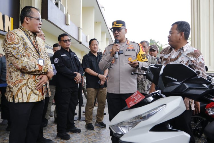 Hadiri Pemusnahan Barang Sajam dan Pengembalian Sepeda Motor Hasil Pencurian, Ini Kata Plt Wali Kota Medan
