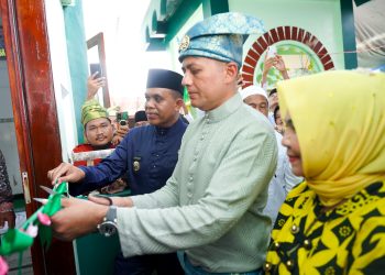 Resmikan Masjid ke-49, Ijeck: Insyaallah Kampung Ini Berkah