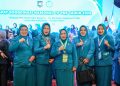 Ny Ira Syahputri Aulia Rachman Hadiri Pelantikan Ketum & Pengurus TP PKK Pusat