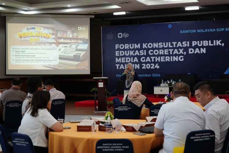 Sambut Implementasi Tahun 2025, DJP Sumut I Gelar Edukasi Coretax