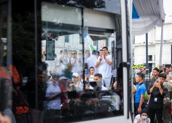 Bobby Nasution Luncurkan 60 Unit Bus Listrik BRT, Kota Medan Semakin Maju Dengan Transportasi Massalnya