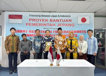 Penandatanganan Kontrak Bantuan Hibah Grassroots Pemerintah Jepang dengan YPIHM Darul Ilmi Murni