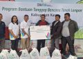 PLN UID Sumut Salurkan Bantuan dan Cek Kesehatan Warga Terdampak Longsor di Karo