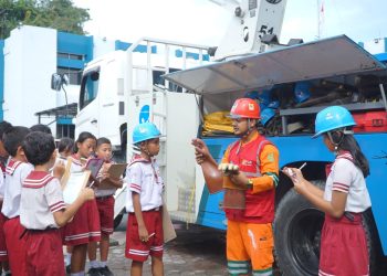 Memperingati Hari Sumpah Pemuda, PLN UP3 Pematangsiantar Gelar Edukasi Keselamatan Kelistrikan bagi Siswa SD