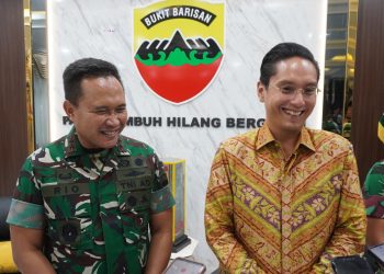 Wali Kota Medan Terpilih Rico Waas Silaturahmi ke Pangdam I/BB