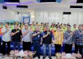 SPMT Gelar Sosialisasi Awareness K3 Kepada Tenaga Kerja Bongkar Muat di Pelabuhan Belawan