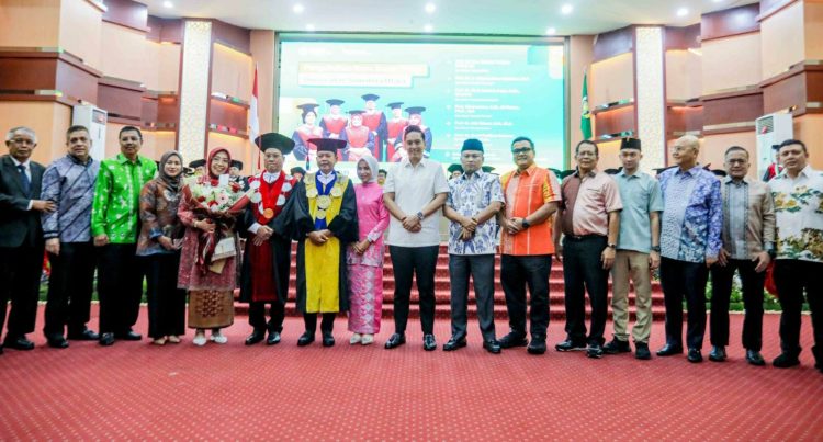 Wali Kota Medan Terpilih Rico Waas Hadiri Pengukuhan Enam Guru Besar USU
