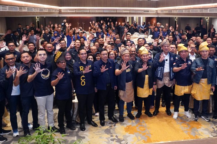 Wali Kota Medan Terpilih Rico Waas Hadiri Temu Ramah Bersama Waketum NasDem
